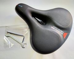 ROCKBROS（ロックブロス） 自転車用サドル 低反発サドル　 ブラック×レッド
