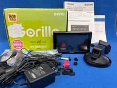 SANYO サンヨー NV-SB570DT Gorilla ゴリラ 16GB SSD ポータブルナビ カーナビ 5.2V型 2010年製　【A10/0219-2】