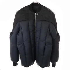 Rick Owens リックオウエンス 21AW GETH BOMBER ダウンボンバージャケット RR02A5702-NBNZD5 ブラック 50のサムネイル