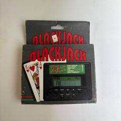 携帯型電子ブラックジャックゲーム