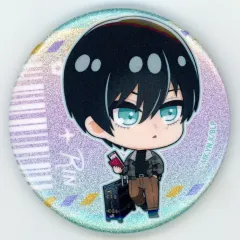 【中古】バッジ・ピンズ 糸師凛 「ブルーロック トレーディンググリッター缶バッジ ミニキャラ旅行」 AnimeJapan2025グッズ