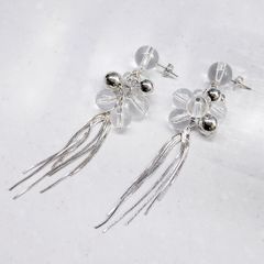 【amplis / アンプリス】crisp pierce -Silver-  /  ピアス クリア シルバー