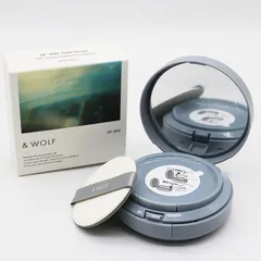 新品未開封 ＆ WOLF UV セラムリキッドファンデーション  UF-002 ライトベージュ 12.5g CR7-04-44-04