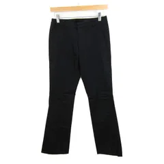 ロートレアモン ロングパンツ ストレッチ ブランド ボトムス 日本製 黒 レディース 2サイズ ブラック LAUTREAMONT 【中古】