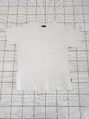 ◇ ⊂ BEAMS ビームス コットン 半袖 Tシャツ カットソー サイズM ホワイト系 メンズ E  【1508270000793】