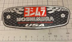 ヨシムラ YOSHIMURA USA 耐熱アルミステッカー 　　バイクステッカー