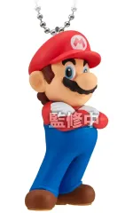 【中古】食玩 キーホルダー 1.マリオ 「スーパーマリオ マスコットチャームコレクション」