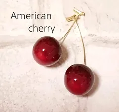 アメリカンチェリーピアス♡