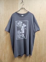 【US古着】DELTA PRO WEIGHT Stormtrooper T-Shirt | デルタプロウェイト スターウォーズ ストームトルーパー プリント 半袖 Tシャツ グレー XL