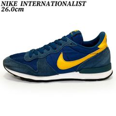 ナイキ インターナショナリスト ネイビー イエロー 26.0cm NIKE INTERNATIONALIST 631754-406