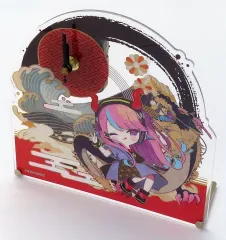 【中古】置き時計・掛け時計 Selly アクリルクロック 「DMMスクラッチ! Crazy Raccoon スクラッチ第六弾」 A-6賞