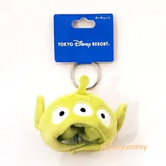 リトルグリーンメン　キーチェーン　ファンキャップ　デザイン　トイ・ストーリー　 キーホルダー　東京ディズニーリゾート　お土産　【DISNEY】