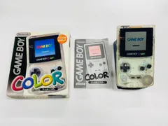 ゲームボーイカラー 本体 クリア スケルトン CGB-001 GBC