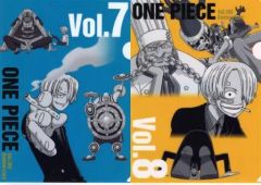[중고] 클리어 파일 vol.7 & 8 히스토리 클리어 파일 세트 (2 장 세트) [이치 반 쿠지 원피스 vol.100 Anniversary] N 상