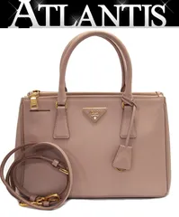 【美品】PRADAプラダ ハンドバッグガレリア レザー 三角ロゴ 楽天市場】プラダ ガレリア 三角ロゴプレート ハンドバッグ ショルダー