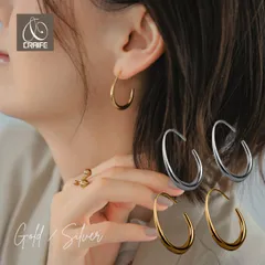 ピアス サージカルステンレス 金属アレルギー対応 18Kコーティング フックピアス レディース 大人 シンプル かわいい エレガント ジュエリー ゴールド シルバー 送料無料 プチプライス高見え CRAIFE