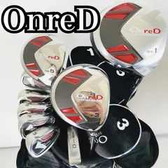美品　ONRED　メンズ　フルセット　買い足し不要　即ラウンドOK　送料込み ⭐️美品⭐️OnreD メンズ ゴルフクラブセット❗️豪華フル