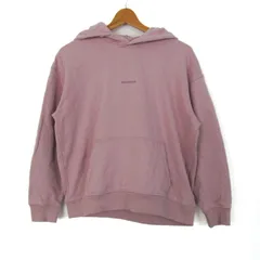 ニューバランス パーカー 長袖 スポーツウエア フード付 トップス メンズ Sサイズ ピンク系 NEW BALANCE 【中古】