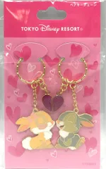 東京ディズニーリゾート ペアキーチェーン とんすけ&ミスバニー