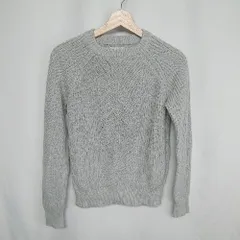 ◇ ⊇ blenders & wears 長袖 ニット セーター サイズXS ライトグレー メンズ E  【1409240068068】のサムネイル