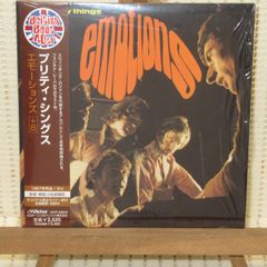 CD　紙ジャケ　シュリンク・帯付（※開封済みです)　プリティ・シングス　エモーションズ＋８　VICP-62643　EMOTIONS　THE PRETTY THINGS　PAPER SLEEVE