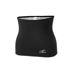 新品 [FiCOLY] シェイプアップベルト メンズ 腹巻き ウエストシェイパー サウナベルト 発汗 着圧 お腹引き締め 大きいサイズ ベルト FSWM-1
