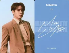 【中古】コレクションカード(男性) 11[NORMAL]：11：SEVENTEEN/MINGYU(ミンギュ)/NORMAL/「2021 SEVENTEEN ONLINE CONCERT ＜IN-COMPLETE＞」トレーディングカード