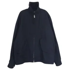 THE RERACS ザリラクス 22SS 22SS-REJK-123-J HIGH NECK HARRINGTON JACKET ハイネック ハリントン ジャケット ブラック系 48【中古】のサムネイル