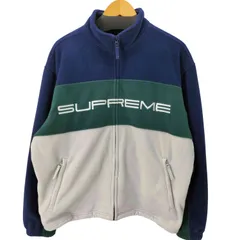 シュプリーム Supreme 23AW Polartec Zip Jacket ロゴ刺繍 ハーフジップフリースジャケット メンズ JPN：L のサムネイル