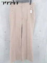 ◇ ETONNE UNIVERSAL LANGUAGE エトネ リネン混 センタープレス パンツ サイズ38 ベージュ系 レディース 【中古】 【1103250028745】のサムネイル