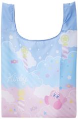 [당일 발송] 丸眞 에코 백 별의 커비 스위트 스카이 H63.5xW40xD20cm (수납시 : 12 × 12cm) 재생 폴리 에스테르 사용 4585011300