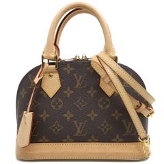 【栄】ルイヴィトン アルマBB モノグラム M53152 ブラウン ゴールド金具 ハンドバッグ 2way レディース 女性 箱 保存袋
