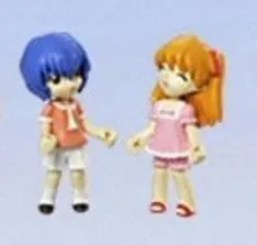 中古】新世紀エヴァンゲリオン トリコレ!DX 可動レイ＆アスカ