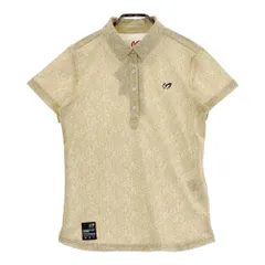 サイズ：0 MASTER BUNNY EDITION マスターバニーエディション 2022年 759-2260804 半袖ポロシャツ LIBERTY 花柄 イエロー系 [240101507023] ゴルフウェア レディース ストスト