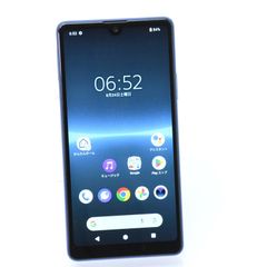 【液晶美品＊電池良好】au SIMフリー Xperia Ace III SOG08 ブルー