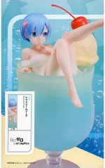 ROUND1限定 リゼロ ラム レム フィギュア クリームソーダ　21個 アニメ『リゼロ』 より「ラム」「レム」がクリームソーダに