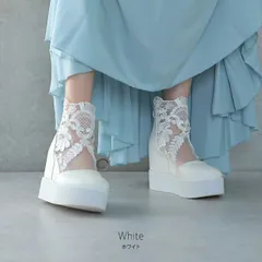 スニーカー 「 無敵 疲れない。」 インヒールスニーカー  プラットフォームスニーカー 厚底 ブライダルシューズ レース 厚底スニーカー レディース 結婚式 靴 シューズ インヒール ブーツサンダル シースルー 11cm 11センチ ハイカット 春 冬