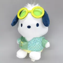 【中古】キーホルダー ポチャッコ ぬいぐるみチャーム 「Happyくじ Sanrio characters NIGHTPOOL」 ぬいぐるみチャーム賞
