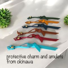 沖縄のお守り/魔除けト ミニマース（久高島の塩入り）ケース ミニさん