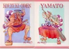 【中古】クリアファイル 光月おでん＆ヤマト A4クリアファイルセット 「一番くじ ワンピース エモーショナルストーリーズ」 H賞