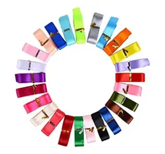 25MM サテンリボン 25色セット光沢感がある ギフトラッピング 包装用リボン ハンドメイド DIY 中秋節 夏祭り 誕生日 成人式 結婚式 パーティー 用 手芸用品 手作り 飾り 幅25mm×?さ1.8m