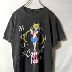 セーラームーン プリントTシャツ アニメT マンガ ビンテージ e323