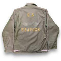 【Special】 80's (84's) U.S.NAVY A-2 Deck Jacket 米軍実物 ミリタリージャケット デッキジャケット ステンシル ヴィンテージミリタリー