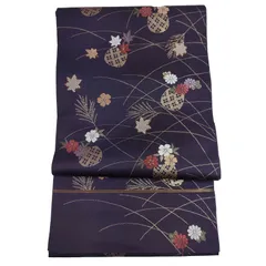 【新品未使用美品❣️】さがら刺繍　六通　正絹袋帯 楽天市場】袋帯 正絹 未使用の通販