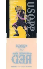 【中古】コースター ウソップ スタンディコースター 「ファントエス with ワンピース FILM RED」 対象商品購入特典