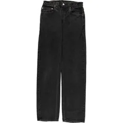 古着 00年代 リーバイス Levi's 505 REGULAR FIT STRAIGHT LEG 505-0260 ブラックデニム テーパードデニムパンツ メンズw30相当/eaa574996
