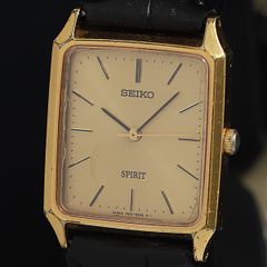 新品電池】SEIKO セイコー☆session 腕時計 メンズ クォーツ 四角 