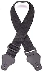 1 [RocksoN] 高耐久 2枚合わせ ギター ベース ストラップ (1本)