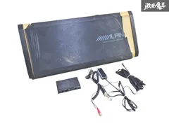 ALPINE SWE-2200、配線、アンプ一式セット ALPINE SWE-2200、配線、アンプ一式セット カーオーディオ