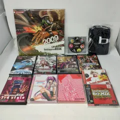 Jメ53 ビートマニア　まとま売り　PS2　ソフト　カレンダー　缶バッジ　タオル　動作未確認　傷、割れあり　訳アリ　現状品　ゲーム